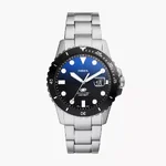 Fossil FS6038 นาฬิกาผู้ชาย Blue Dive Three-Hand Date Quartz Men's Watch