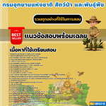 รวมแนวข้อสอบบรรจุเข้ารับราชการกรมอุทยานแห่งชาติ สัตว์ป่า และพันธุ์พืช 2567