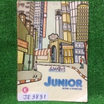JE3831 [Enconcept] Junior book&exercise จดเยอะ แต่ไม่ครบ หนังสือค่อนข้างเยินมีตำหนิ สันกาวหลุด มีกระดาษแยกออกจากเล่ม ขาย200฿