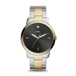 Fossil FS5458 นาฬิกาผู้ชาย The Minimalist Two-Tone Stainless Steel Quartz Men's Watch