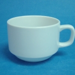 Coffee Cup Stackable,แก้วกาแฟ,ถ้วยกาแฟ(แบบซ้อนกันได้) ความจุ 0.20L.เซรามิคพอร์ซเลน Ceramics Porcelain รุ่น P0273 ทีอาร์พี.เทเบิ้ลแวร์ไทย Trp.Tablewarethai