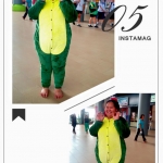 น้องท่านนี้มาไกลมากเพื่อมารับชุดนอนมาสคอตเอง เอาใจไปเลยคะ