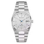 Bulova 96B444 นาฬิกาผู้ชาย High Precision Quartz Men's Watch + หูฟังบลูทูธ