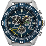 Citizen CB5848-57L นาฬิกาผู้ชาย Eco-Drive Promaster Navihawk A-T Blue Angels Men's Watch
