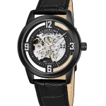 Stuhrling Original 877.06 นาฬิกาผู้ชาย Stuhrling Original รุ่น 877.06, Winchester Automatic Skeleton Leather Strap Men's Watch