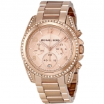 Michael Kors MK5263 นาฬิกาผู้หญิง Michael Kors รุ่น MK5263, Rose Gold Blair Chronograph Quartz Women's Watch