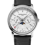 Frederique Constant FC-270SW4P26 นาฬิกาผู้ชาย Moonphase Classics Index Business Timer Men's Watch