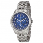 Citizen BU2021-51L นาฬิกาผู้ชาย Eco-Drive Calendrier World Time Men's Wach