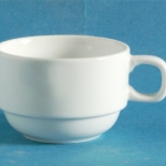 Coffee Cup Stackable,แก้วกาแฟ,ถ้วยกาแฟ(แบบซ้อนกันได้) ความจุ 0.20L.เซรามิคพอร์ซเลน Ceramics Porcelain รุ่น P0298 ทีอาร์พี.เทเบิ้ลแวร์ไทย Trp.Tablewarethai