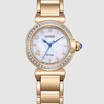 Citizen EM1123-89D นาฬิกาผู้หญิง Citizen L Mae Diamond: 40 Pcs Women's Watch