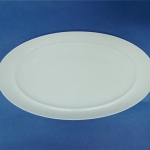 จาน เซรามิค,จาน วงรี,จาน โอเวล,จาน เปล,Oval Plate,17.5x32.0 cm,เซรามิค,แม็คซาดูร่า,Ceramics,Maxadura รุ่น M8712 Gong,Tablewarethai