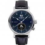 Zeppelin 7540-3 นาฬิกาผู้ชาย Nordstern Dual Time Men's Watch Made In Germany