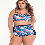 ชุดว่ายน้ำคนอ้วน ทูพีช 5xl พร้อมส่ง :ชุดว่ายน้ำไซส์ใหญ่สีน้ำเงินแต่งลายกราฟฟิก แบบสวยsexyมากๆจ้า:รอบอก42-52นิ้ว เอว40-50นิ้ว สะโพก48-58นิ้ว