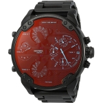 Diesel DZ7395 นาฬิกาผู้ชาย Diesel Mr. Daddy 2.0 Black Chronograph Stainless Men's Watch