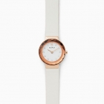 Skagen SKW2769 นาฬิกาผู้หญิง Leonora White Leather Quartz Women's Watch