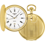 Tissot T83.4.553.13 นาฬิกาพกพา T-Pocket Savonnettes Quartz Pocket Watch