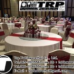 กระจกหมุนโต๊ะจีน เลซีซูซัน Lazy Susan Turntable 懒惰的苏珊 旋转玻璃餐桌 中式旋转玻璃桌套装 กระจกกลมใสขนาด 80 cm.หนา 10 mm. (สำหรับโต๊ะกลม 150 ซม.) Trp.Tablewarethai / ทีอาร์พี.เทเบิ้ลแวร์ไทย