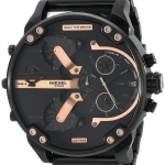 Diesel DZ7312 นาฬิกาผู้ชาย Diesel รุ่น DZ7312, Mr. Daddy 2.0 Oversized Chronograph Black Dial Men's Watch