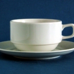 Soup Cup 1 Hold,ถ้วยซุป 1 หู ความจุ 0.28L.เซรามิคพอร์ซเลน Ceramics Porcelain รุ่น P0272 ทีอาร์พี.เทเบิ้ลแวร์ไทย Trp.Tablewarethai,