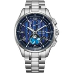 Citizen BY1000-51L นาฬิกาผู้ชาย ATTESA Moon Phase Radio Controlled Titanium Eco-Drive Limited 2,200pcs Men's Watch
