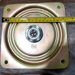 TRP แผ่นเหล็กจานหมุนเก้าอี้อุปกรณ์สำหรับทำเก้าอี้หมุนรุ่นหนาพิเศษรับน้ำหนักได้เยอะหมุนลื่น Trp. Tablewarethai