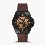 Fossil ME3219 นาฬิกาผู้ชาย Bronson Automatic Brown Men's Watch
