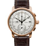 Zeppelin 8672-1 นาฬิกาผู้ชาย 100 Years Chronograph Quartz Men's Watch Made In Germany