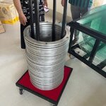 รถเข็นลซี่ซูซาน,รถเข็นจานหมุน,เสาเดียว รถเข็นเก็บจานหมุน 18 นิ้วใส่ได้ 60 วง ขนาด 59X59 cm.สูง 125 cm. Lazy susan trolley Steel 懒惰的苏珊 旋转玻璃餐桌 中式旋转玻璃桌套装 Trp.Lazysusanthai