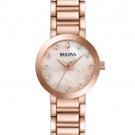 Bulova 97P132 นาฬิาผู้หญิง Bulova รุ่น 97P132, Modern Diamond Women's Watch