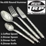 650 Round Hummer ช้อน,ส้อม,มีด,ช้อนกาแฟ,Spoon,Fork,Knife,Coffee Spoon,สแตนเลส,Stainless Steel 304 ทีอาร์พี.เทเบิ้ลแวร์ไทย / Trp.Tablewarethai รับประกันปลอดสนิมตลอดอายุการใช้งาน