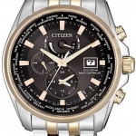 Citizen AT9038-53E นาฬิกาชาย Eco-Drive Global Radio Controlled AT World Time Japan Men's Watch