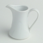 Creamer,โถใส่ครีม,โถใส่นม,รุ่น P0290.ความจุ 0.07 L.เซรามิคพอร์ซเลน Ceramics Porcelain ทีอาร์พี.เทเบิ้ลแวร์ไทย Trp.Tablewarethai