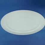 จาน เซรามิค,จาน วงรี,จาน โอเวล,จาน เปล,Oval Plate,15.5x27.5 cm,เซรามิค,แม็กซาดูร่า,Ceramics,Maxadura รุ่น M8713 Gong,Tablewarethai