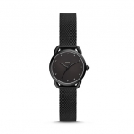 Fossil ES4489 นาฬิกาผู้หญิง Tailor Three-Hand Black Stainless Steel Women's Watch