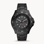Fossil FS5688 นาฬิกาผู้ชาย FB-02 Three-Hand Date Black Stainless Steel Quartz Men's Watch