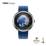 (ประกันศูนย์ไทย 1 ปี) CIGA Design U Series Blue Planet Mechanical Watch - นาฬิกาออโตเมติกซิก้า ดีไซน์ รุ่น Blue Planet