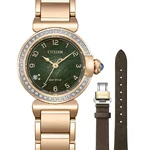 Citizen EM1123-62X นาฬิกาผู้หญิง Citizen L Mae Diamond: 40 Pcs Women's Watch