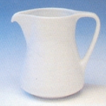 Creamer,โถใส่ครีม,โถใส่นม,รุ่น P0218.ความจุ 0.10 L.เซรามิคพอร์ซเลน Ceramics Porcelain ทีอาร์พี.เทเบิ้ลแวร์ไทย Trp.Tablewarethai