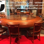 Round Table 圆桌会议 餐桌 中式餐桌 配有旋转镜组 ขนาดโต๊ะกินข้าว 20 ที่นั่ง ขนาดโต๊ะรับประทานอาหาร 20 ที่นั่ง ขนาดโต๊ะทานข้าว 20 ที่นั่ง ขนาดโต๊ะจีน 20 ที่นั่ง (ใช้โต๊ะกลม ขนาด 300 ซม.)