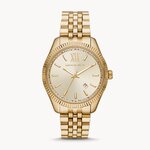 Michael Kors MK8857 นาฬิกาผู้ชาย Lexington Gold-Tone Quartz Men's Watch