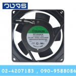 พัดลมระบายอากาศSunon SF23092A-2092HST.GN 92*92*25mm 220VAC ขั้วเสียบ
