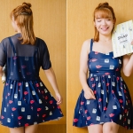 ชุดว่ายน้ำคนอ้วน พร้อมส่ง :ชุดว่ายน้ำไซส์ใหญ่แฟชั่นสีน้ำเงินแต่งลายปาก มาพร้อมเสื้อคลุมสุดเก๋ มีกางเกงขาสั้นใส่ด้านในแบบสวย น่ารักมากๆจ้า: รอบอก36-46นิ้ว เอว34-44นิ้ว สะโพก36-46นิ้ว เสื้อคลุมFreesize