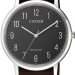 Citizen BJ6501-01E นาฬิกาผู้ชาย Eco-Drive Dress Leather Men's Watch
