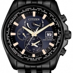 Citizen AT9039-51L นาฬิกาชาย Eco-Drive Global Radio Controlled AT World Time Japan Men's Watch