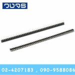 Pin Header 1x40 single row round female pitch 2.54 mm