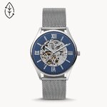 Skagen SKW6733 นาฬิกาผู้ชาย Holst Automatic Midnight Leather Men's Watch