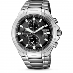 Citizen CA0700-86E นาฬิกาผู้ชาย Eco-Drive Chronograph Super Titanium Men's Watch