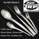Cutlery Factory Manufacturer Of Stainless Steel Flatware Dinnerware Kitchen Knives Utensils Quality Product Made In Thai Land 902 Rama 2 Cocktail Fork Coffee / Tea Spoon Dinner Spoon Dinner Fork Dinner Knife Handmade Rust-Proof Stainless Steel 304