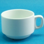 Coffee Cup Stackable,แก้วกาแฟ,ถ้วยกาแฟ(แบบซ้อนกันได้) ความจุ 0.20L.เซรามิคพอร์ซเลน Ceramics Porcelain รุ่น P0255 ทีอาร์พี.เทเบิ้ลแวร์ไทย Trp.Tablewarethai