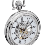 Stuhrling Original 6053.33113 นาฬิกาพก Stuhrling Original รุ่น 6053.33113, Mechanical Vintage Stainless Steel Pocket Watch